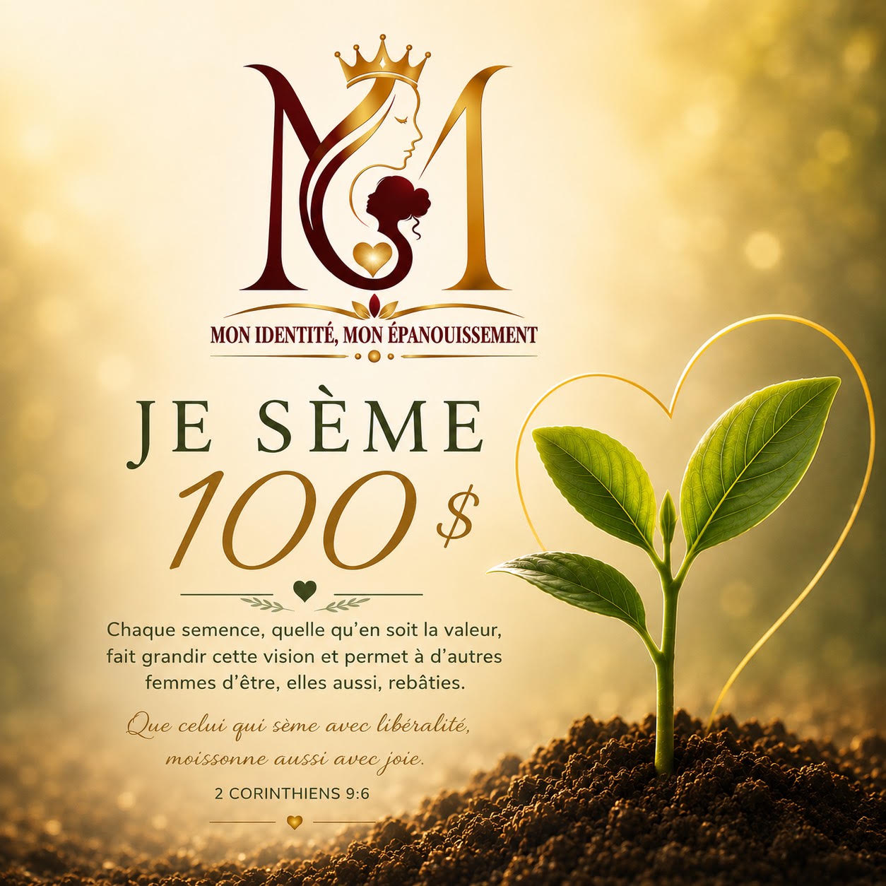 Je sème 100$