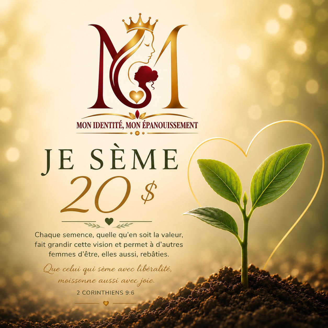 Je sème 20$